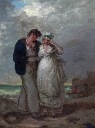 16_ Morland, George - The Sailor's Farewell, c_1790