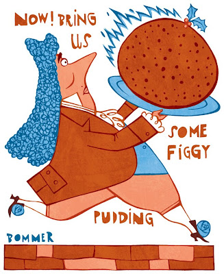 christmas pudding Paul Bommer