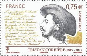 Tristan Corbiére in francobollo